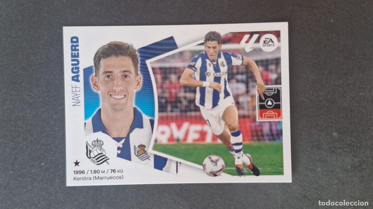 Cromos de f&uacute;tbol: L3 AGUERD REAL SOCIEDAD FICHAJE 54 LIGA ESTE 2024 2025 24 25 SIN PEGAR NUNCA PEGADO