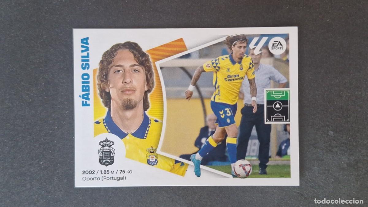 Cromos de f&uacute;tbol: L3 FABIO SILVA U. D. LAS PALMAS FICHAJE 55 LIGA ESTE 2024 2025 24 25 SIN PEGAR NUNCA PEGADO