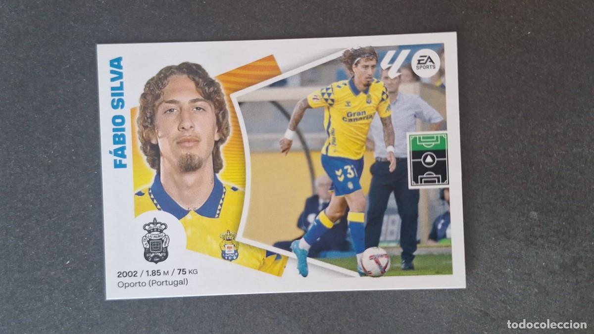 Cromos de f&uacute;tbol: L3 FABIO SILVA U. D. LAS PALMAS FICHAJE 55 LIGA ESTE 2024 2025 24 25 SIN PEGAR NUNCA PEGADO