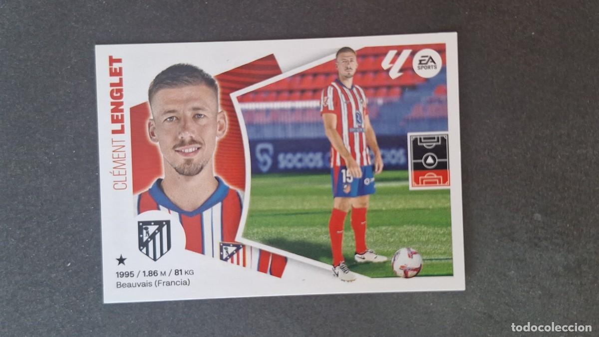 Cromos de f&uacute;tbol: L3 LENGLET ATLETICO DE MADRID FICHAJE 56 LIGA ESTE 2024 2025 24 25 SIN PEGAR NUNCA PEGADO