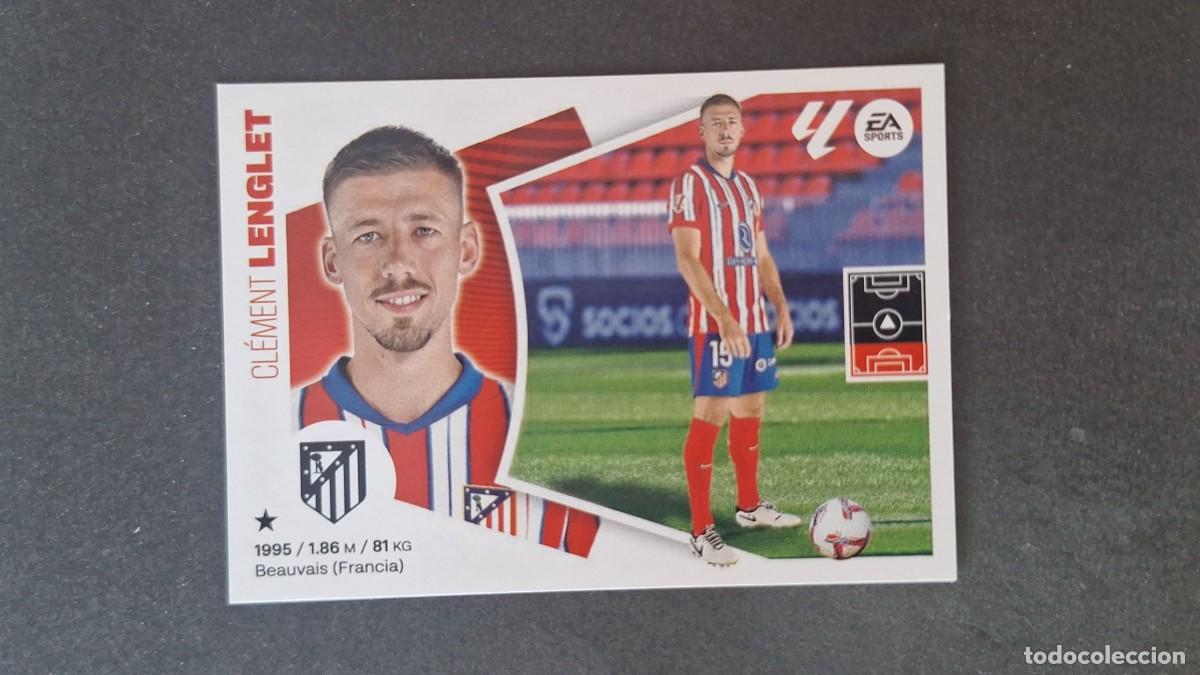 Cromos de f&uacute;tbol: L3 LENGLET ATLETICO DE MADRID FICHAJE 56 LIGA ESTE 2024 2025 24 25 SIN PEGAR NUNCA PEGADO