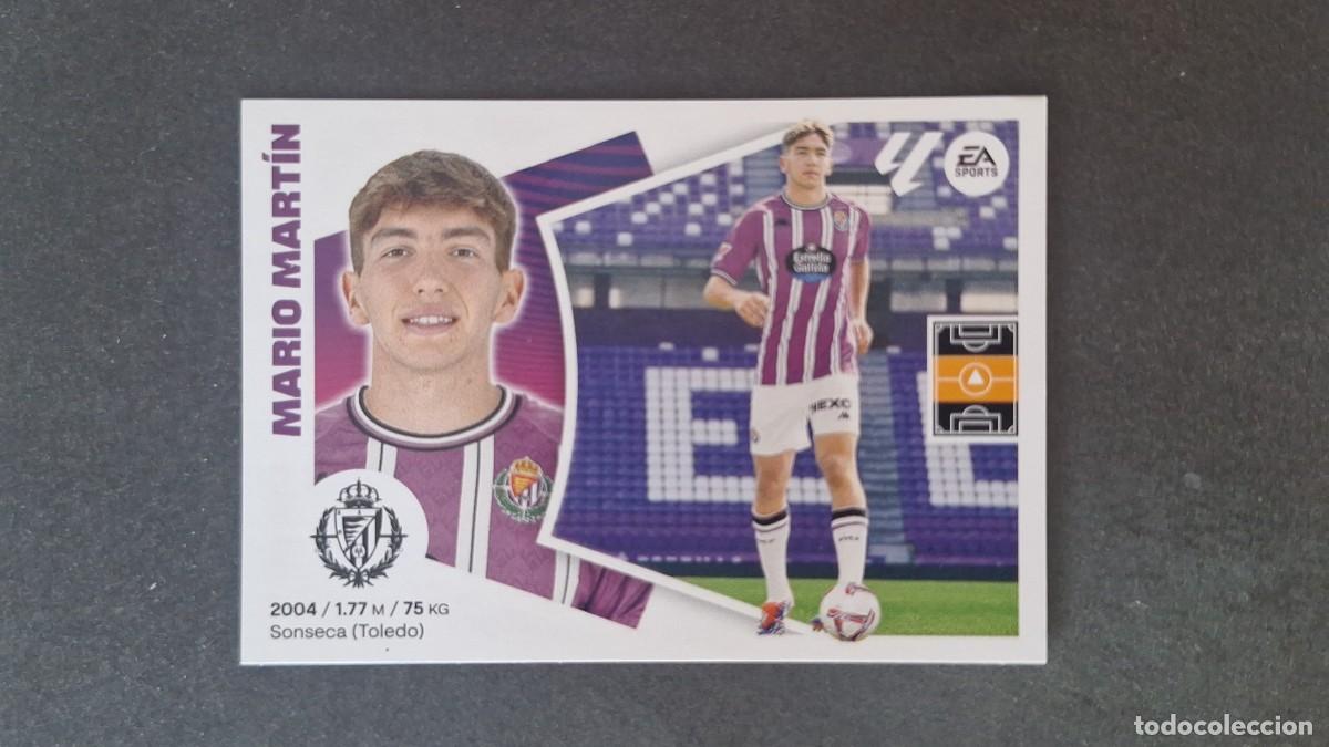 Cromos de f&uacute;tbol: L3 MARIO MARTIN REAL VALLADOLID FICHAJE 57 LIGA ESTE 2024 2025 24 25 SIN PEGAR NUNCA PEGADO