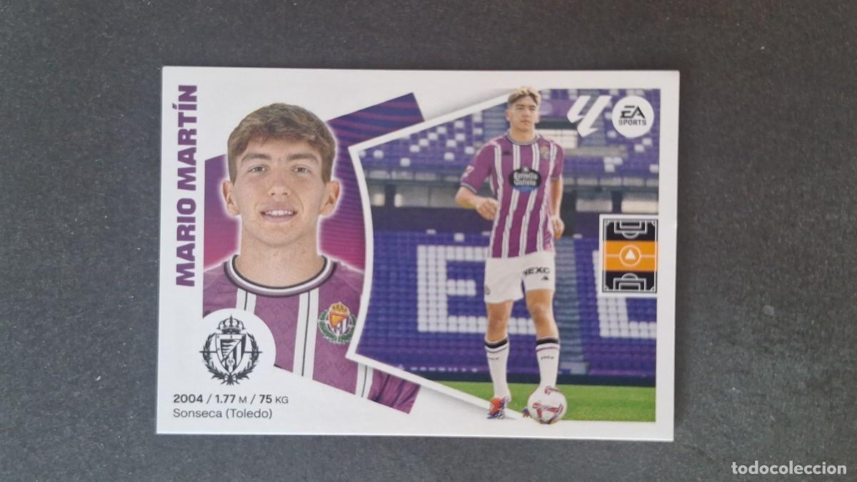 Cromos de f&uacute;tbol: L3 MARIO MARTIN REAL VALLADOLID FICHAJE 57 LIGA ESTE 2024 2025 24 25 SIN PEGAR NUNCA PEGADO