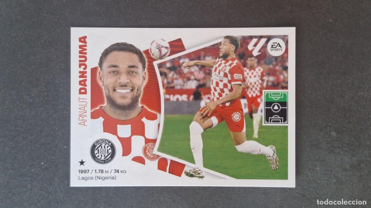 Cromos de f&uacute;tbol: L3 DANJUMA GIRONA F. C. FICHAJE 63 LIGA ESTE 2024 2025 24 25 SIN PEGAR NUNCA PEGADO