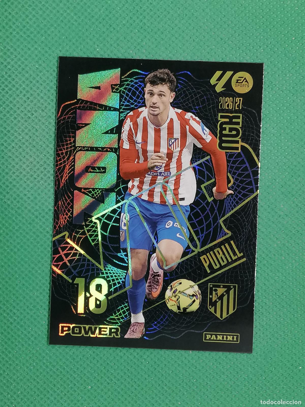 Figurine di Calcio: 404 P 404P PUBILL ATLETICO DE MADRID ZONA VIP POWER ⚽ MEGACRACKS LIGA 2026 2027 26 27 ⚽