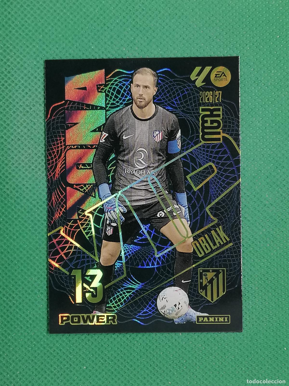 Figurine di Calcio: 403 P 403P OBLAK ATLETICO DE MADRID ZONA VIP POWER ⚽ MEGACRACKS LIGA 2026 2027 26 27 ⚽