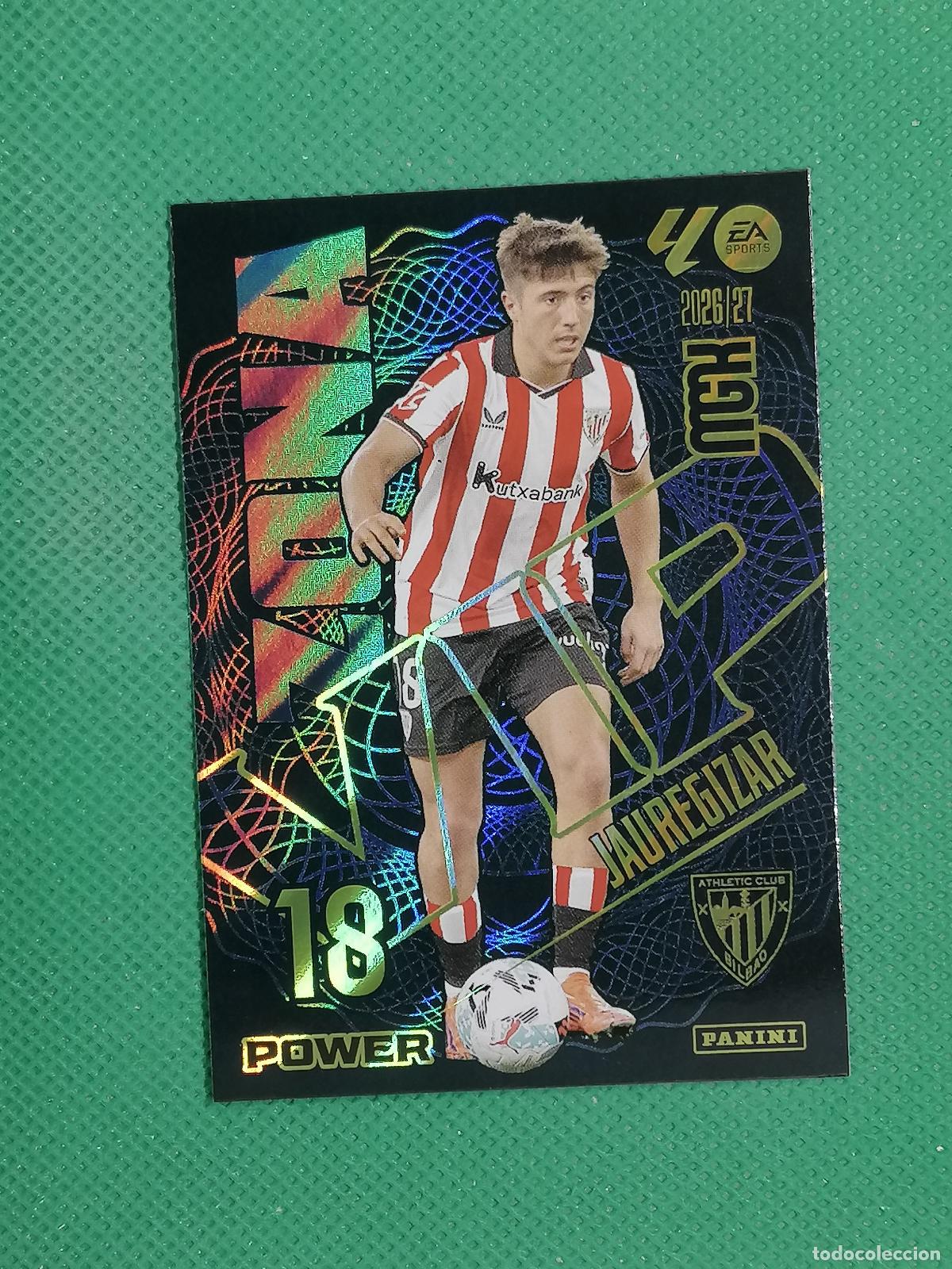 Figurine di Calcio: 398 P 398P JAUREGIZAR ATHLETIC BILBAO ZONA VIP POWER ⚽ MEGACRACKS LIGA 2026 2027 26 27 ⚽