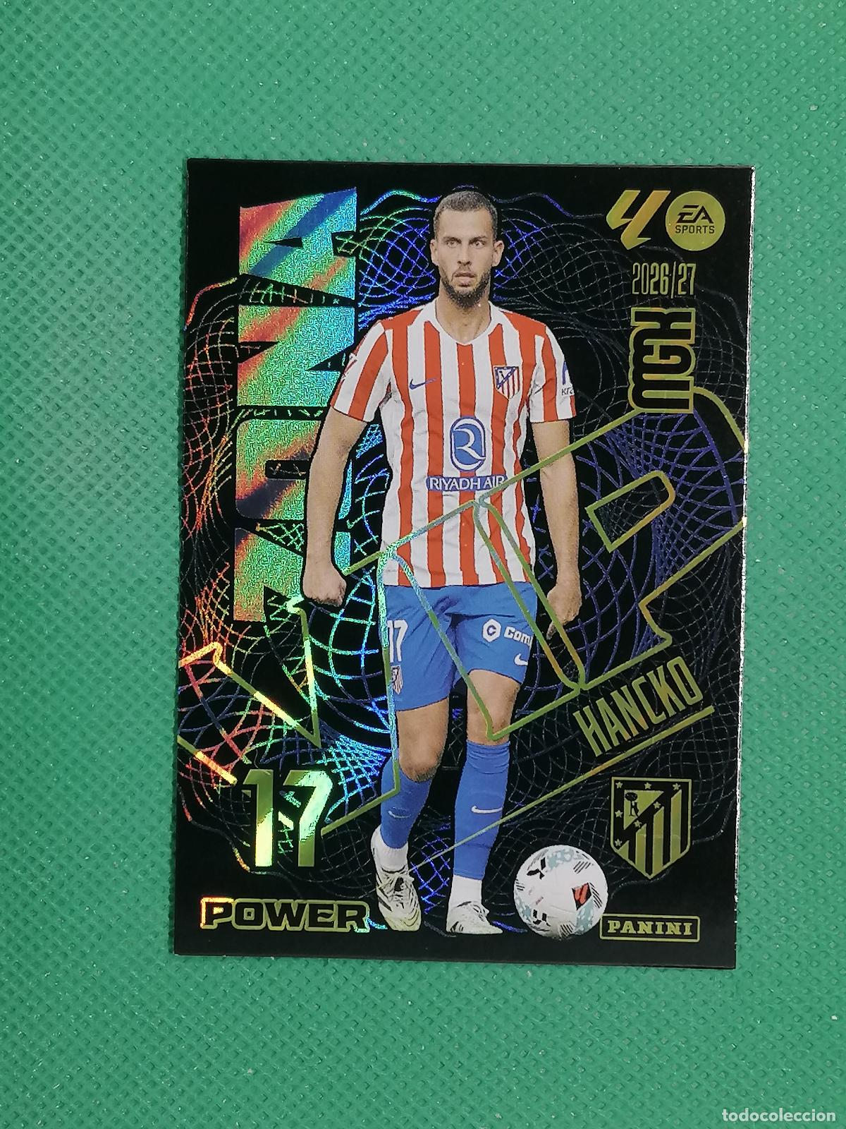 Figurine di Calcio: 397 P 397P HANCKO ATLETICO DE MADRID ZONA VIP POWER ⚽ MEGACRACKS LIGA 2026 2027 26 27 ⚽