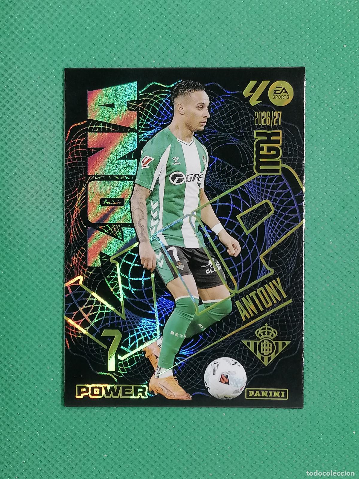 Cromos de f&uacute;tbol: 388 P 388P ANTONY BETIS ZONA VIP POWER ⚽ MEGACRACKS LIGA 2026 2027 26 27 ⚽