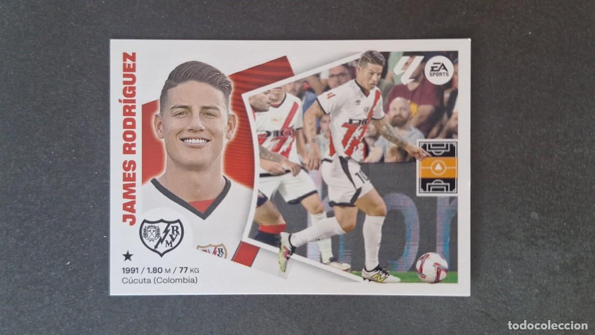 Cromos de f&uacute;tbol: L3 JAMES RODRIGUEZ RAYO VALLECANO FICHAJE 64 LIGA ESTE 2024 2025 24 25 SIN PEGAR NUNCA PEGADO