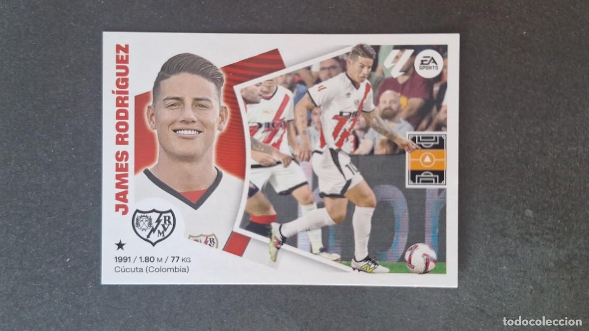 Cromos de f&uacute;tbol: L3 JAMES RODRIGUEZ RAYO VALLECANO FICHAJE 64 LIGA ESTE 2024 2025 24 25 SIN PEGAR NUNCA PEGADO
