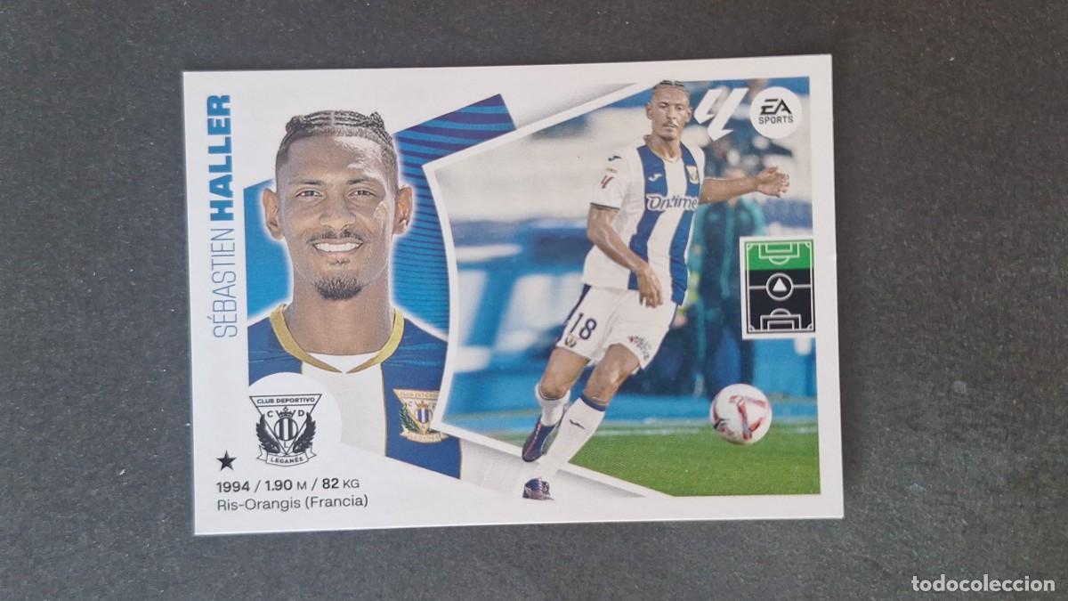 Cromos de f&uacute;tbol: L3 HALLER C. D. LEGANES FICHAJE 66 LIGA ESTE 2024 2025 24 25 SIN PEGAR NUNCA PEGADO