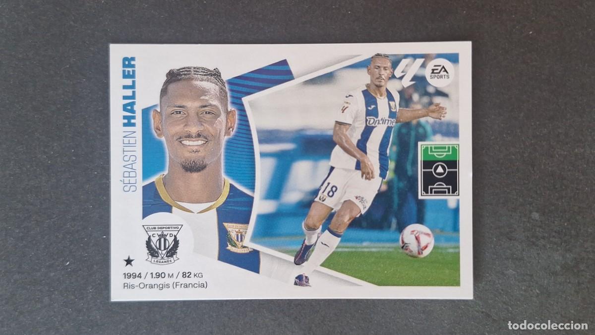 Cromos de f&uacute;tbol: L3 HALLER C. D. LEGANES FICHAJE 66 LIGA ESTE 2024 2025 24 25 SIN PEGAR NUNCA PEGADO