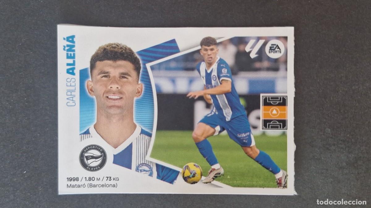 Cromos de f&uacute;tbol: L3 ALE&Ntilde;A DEPORTIVO ALAVES MERCADO DE INVIERNO LIGA ESTE 2024 2025 24 25 SIN PEGAR NUNCA PEGADO