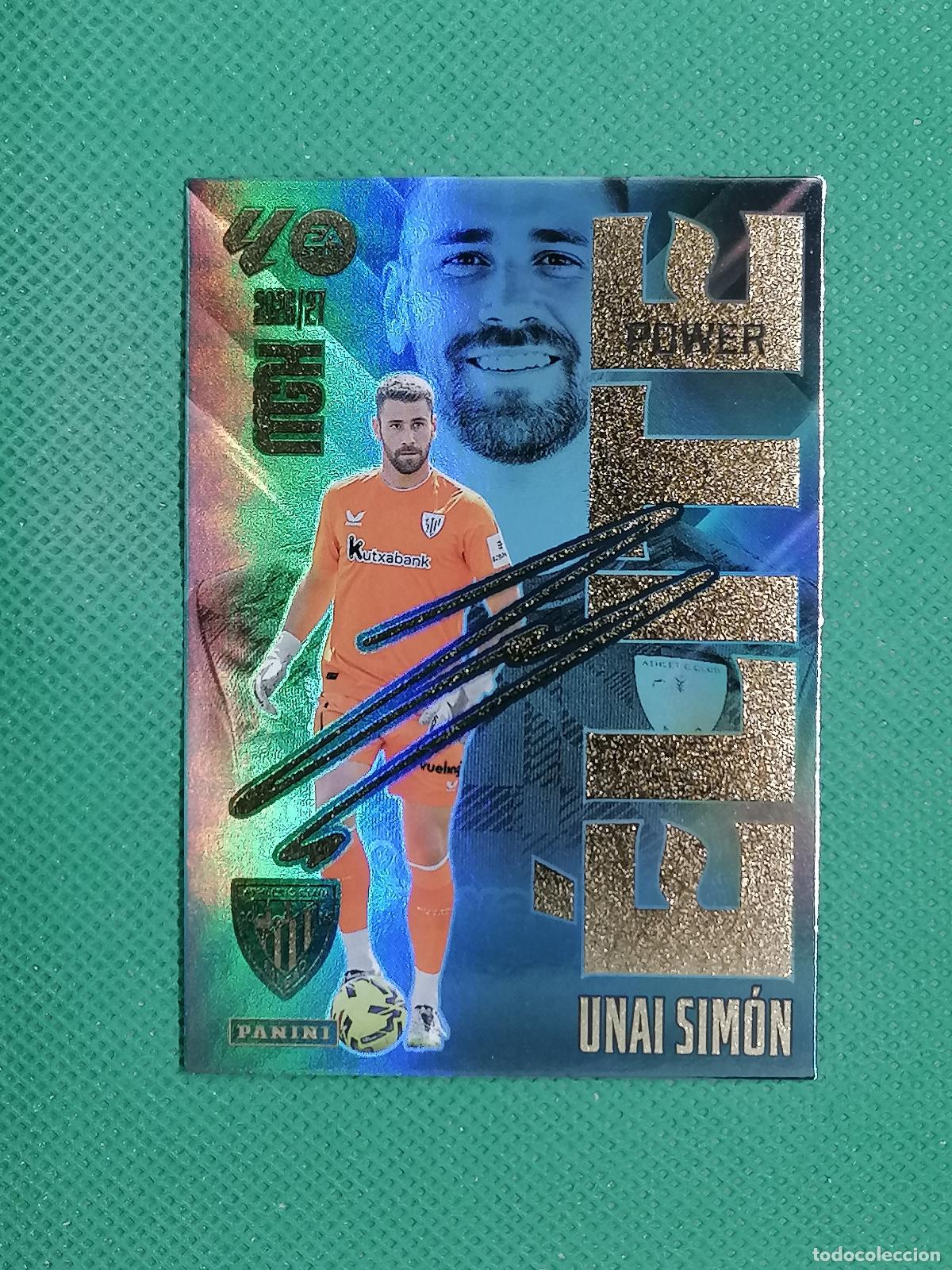 Cromos de f&uacute;tbol: 17 P 17P UNAI SIMON ATHLETIC BILBAO ELITE POWER ⚽ MEGACRACKS LIGA 2026 2027 26 27 ⚽