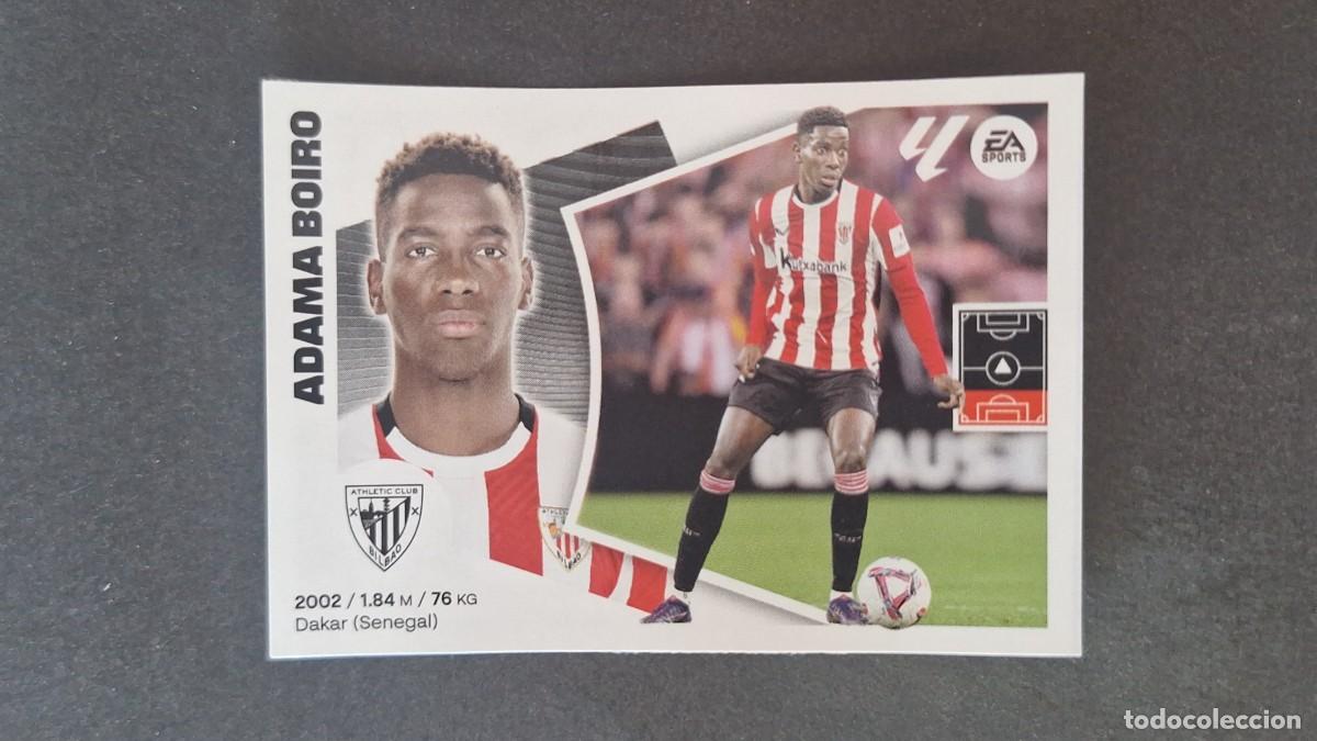 Cromos de f&uacute;tbol: L3 ADAMA BOIRO ATHLETIC DE BILBAO MERCADO INVIERNO LIGA ESTE 2024 2025 24 25 SIN PEGAR NUNCA PEGADO