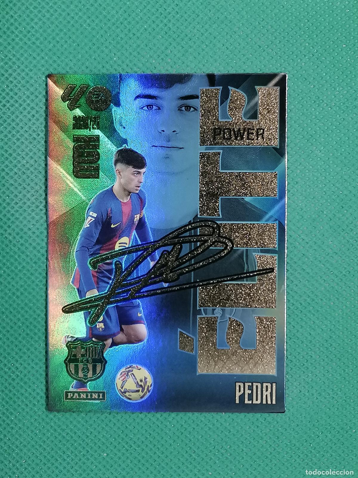 Cromos de f&uacute;tbol: 15 P 15P PEDRI BARCELONA ELITE POWER ⚽ MEGACRACKS LIGA 2026 2027 26 27 ⚽
