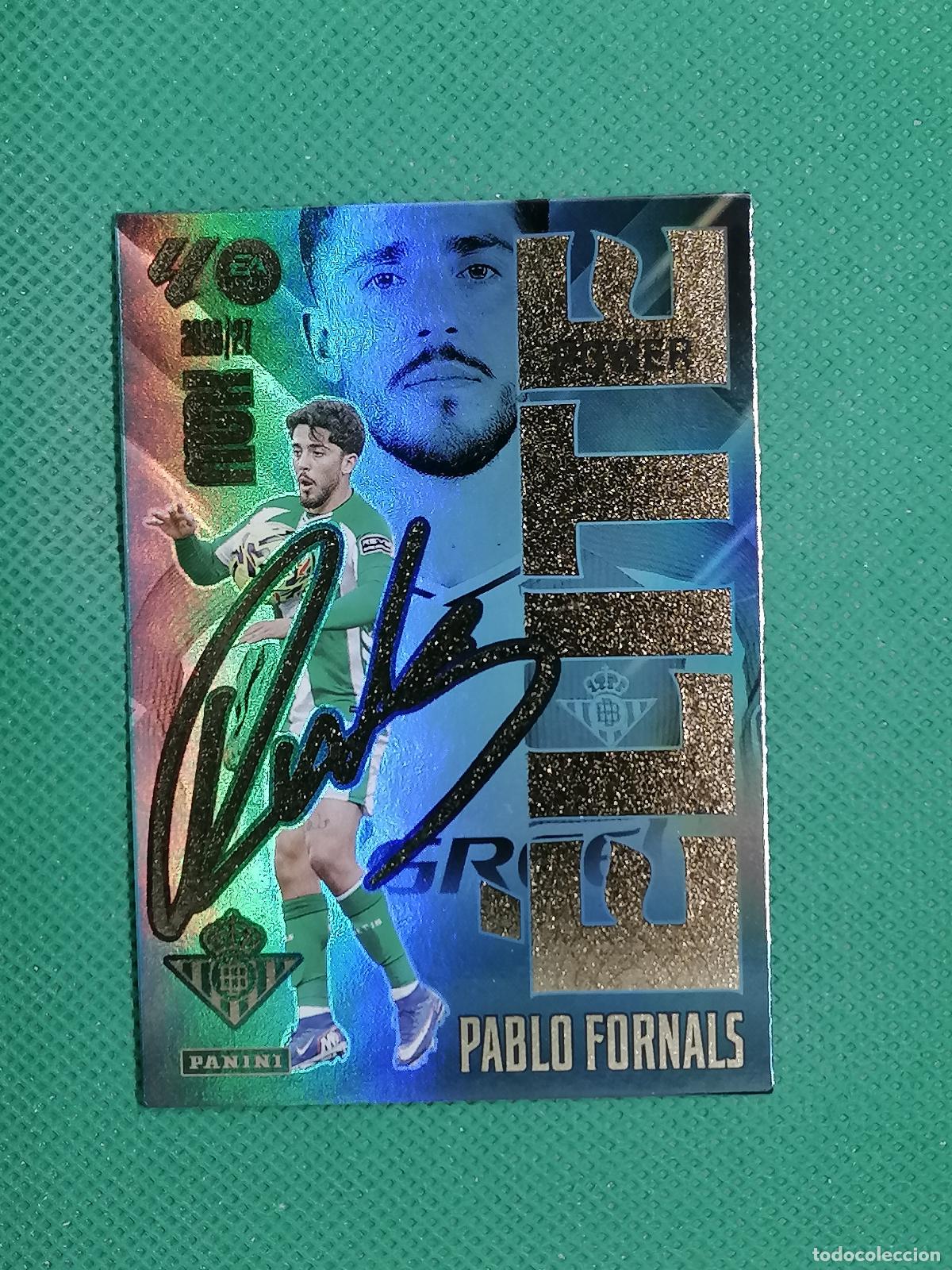 Cromos de f&uacute;tbol: 14 P 14P PABLO FORNALS BETIS ELITE POWER ⚽ MEGACRACKS LIGA 2026 2027 26 27 ⚽