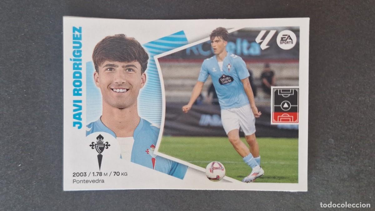 Cromos de f&uacute;tbol: L3 JAVI RODRIGUEZ CELTA DE VIGO MERCADO DE INVIERNO LIGA ESTE 2024 2025 24 25 SIN PEGAR NUNCA PEGADO