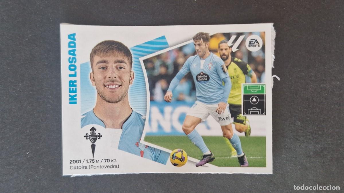Cromos de f&uacute;tbol: L3 IKER LOSADA CELTA DE VIGO MERCADO DE INVIERNO LIGA ESTE 2024 2025 24 25 SIN PEGAR NUNCA PEGADO