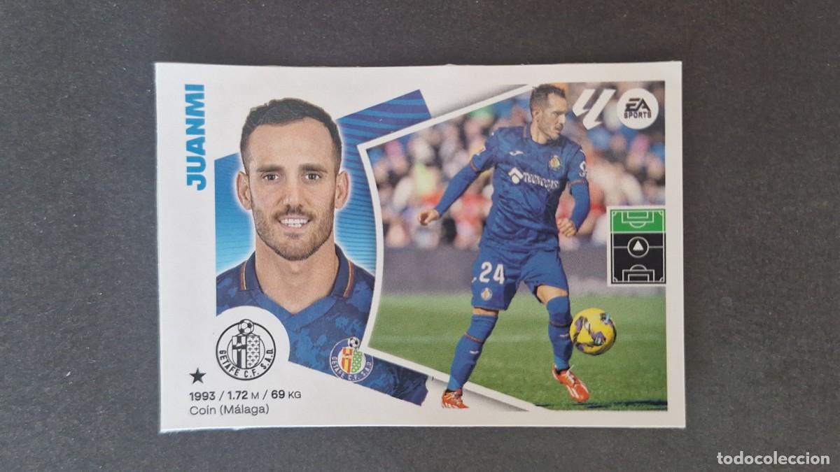 Cromos de f&uacute;tbol: L3 JUANMI GETAFE C. F. MERCADO DE INVIERNO LIGA ESTE 2024 2025 24 25 NUNCA PEGADO SIN PEGAR