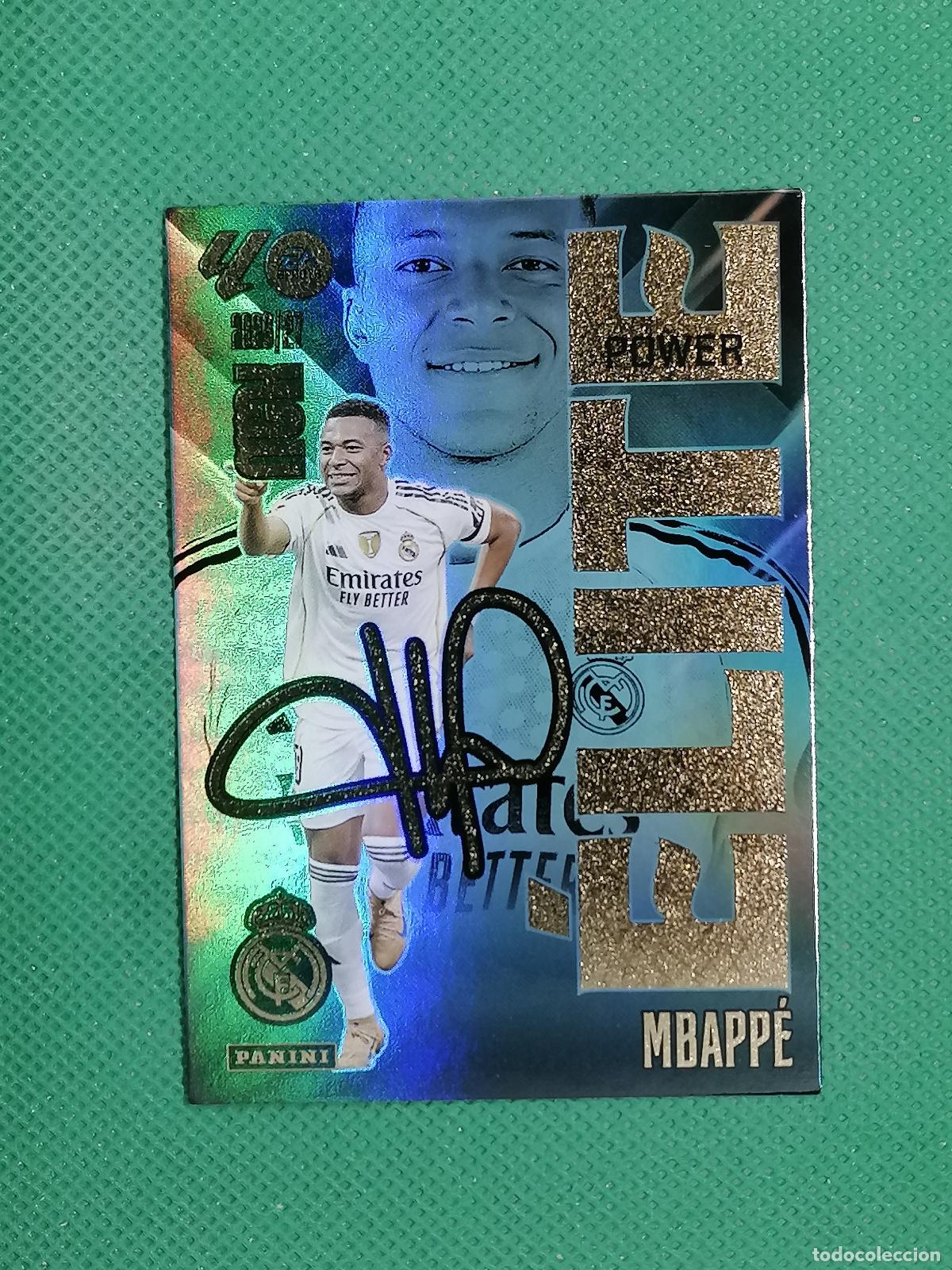 Cromos de f&uacute;tbol: 10 P 10P MBAPPE REAL MADRID ELITE POWER ⚽ MEGACRACKS LIGA 2026 2027 26 27 ⚽