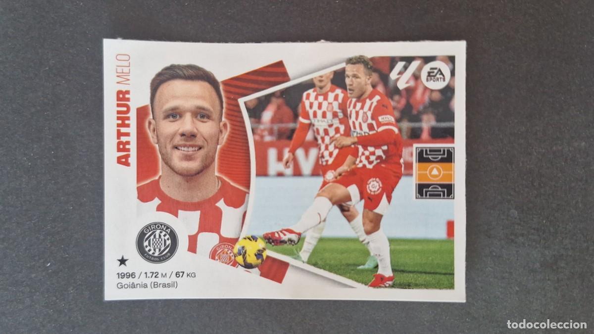 Cromos de f&uacute;tbol: L3 ARTHUR GIRONA F. C. MERCADO DE INVIERNO LIGA ESTE 2024 2025 24 25 NUNCA PEGADO SIN PEGAR