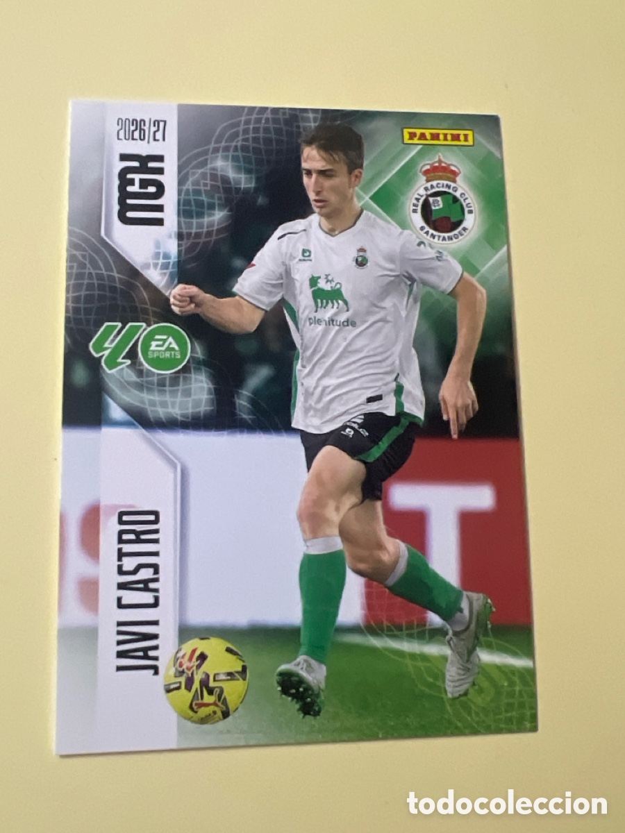 Cromos de f&uacute;tbol: E23. 277 JAVI CASTRO - SANTANDER - ALBUM MEGACRACKS 2026 2027 MGK 26 27