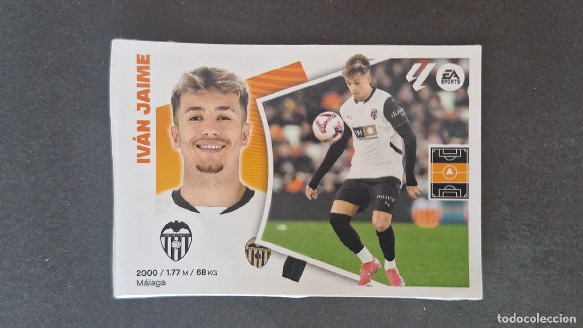 Cromos de f&uacute;tbol: L3 IVAN JAIME VALENCIA C. F. MERCADO DE INVIERNO LIGA ESTE 2024 2025 24 25 NUNCA PEGADO SIN PEGAR