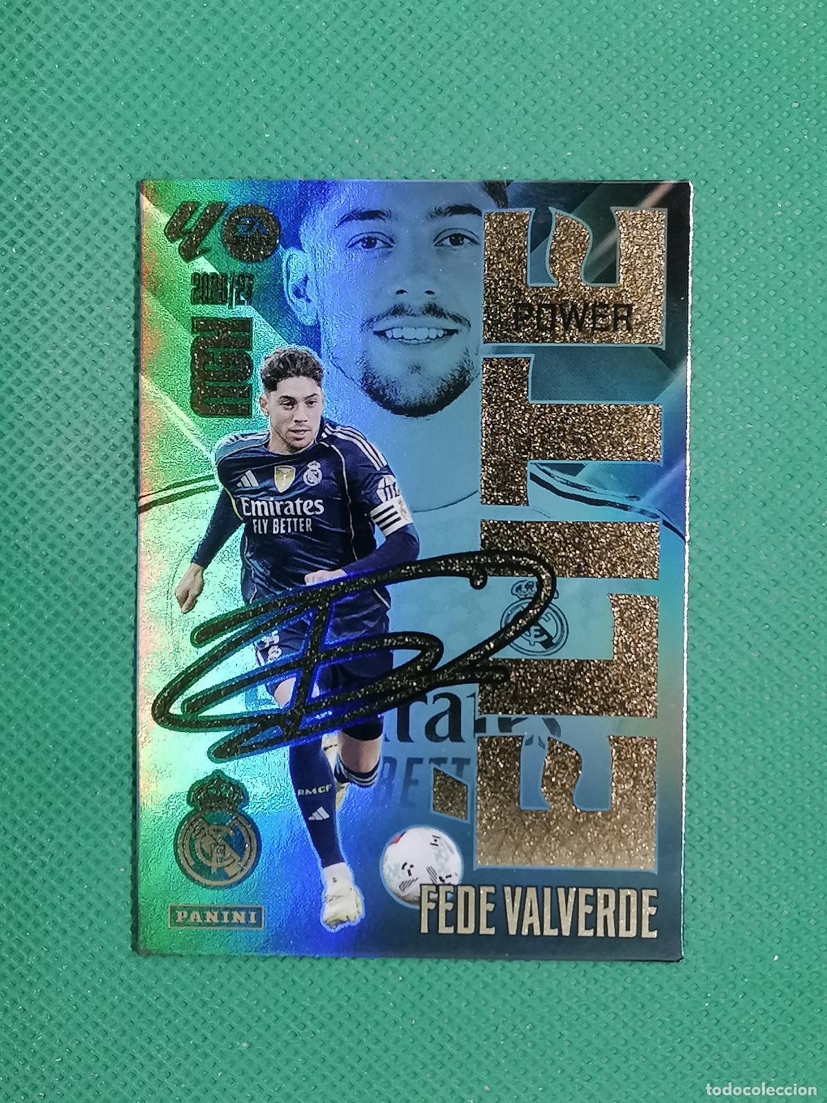 Cromos de f&uacute;tbol: 5 P 5P FEDE VALVERDE REAL MADRID ELITE POWER ⚽ MEGACRACKS LIGA 2026 2027 26 27 ⚽