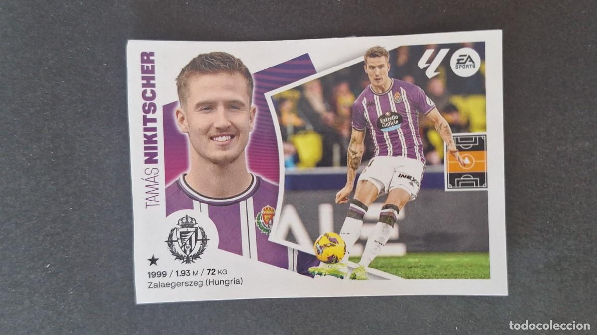 Cromos de f&uacute;tbol: L3 NIKITSCHER REAL VALLADOLID MERCADO DE INVIERNO LIGA ESTE 2024 2025 24 25 NUNCA PEGADO SIN PEGAR