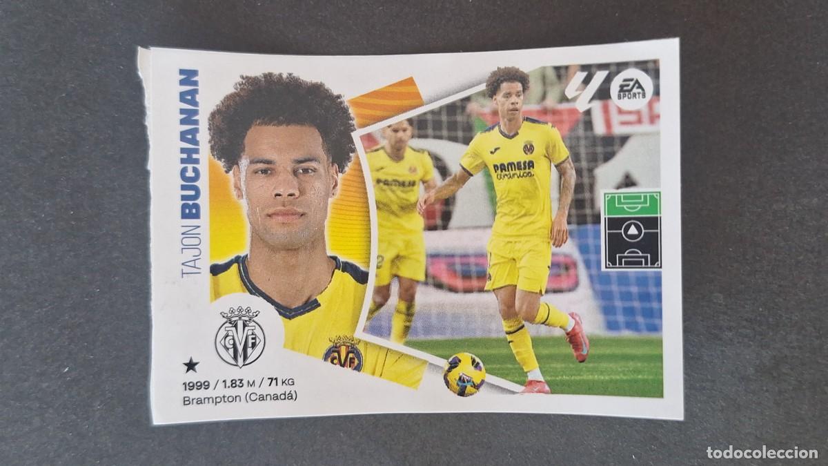 Cromos de f&uacute;tbol: L3 BUCHANAN VILLARREAL C. F. MERCADO DE INVIERNO LIGA ESTE 2024 2025 24 25 NUNCA PEGADO SIN PEGAR