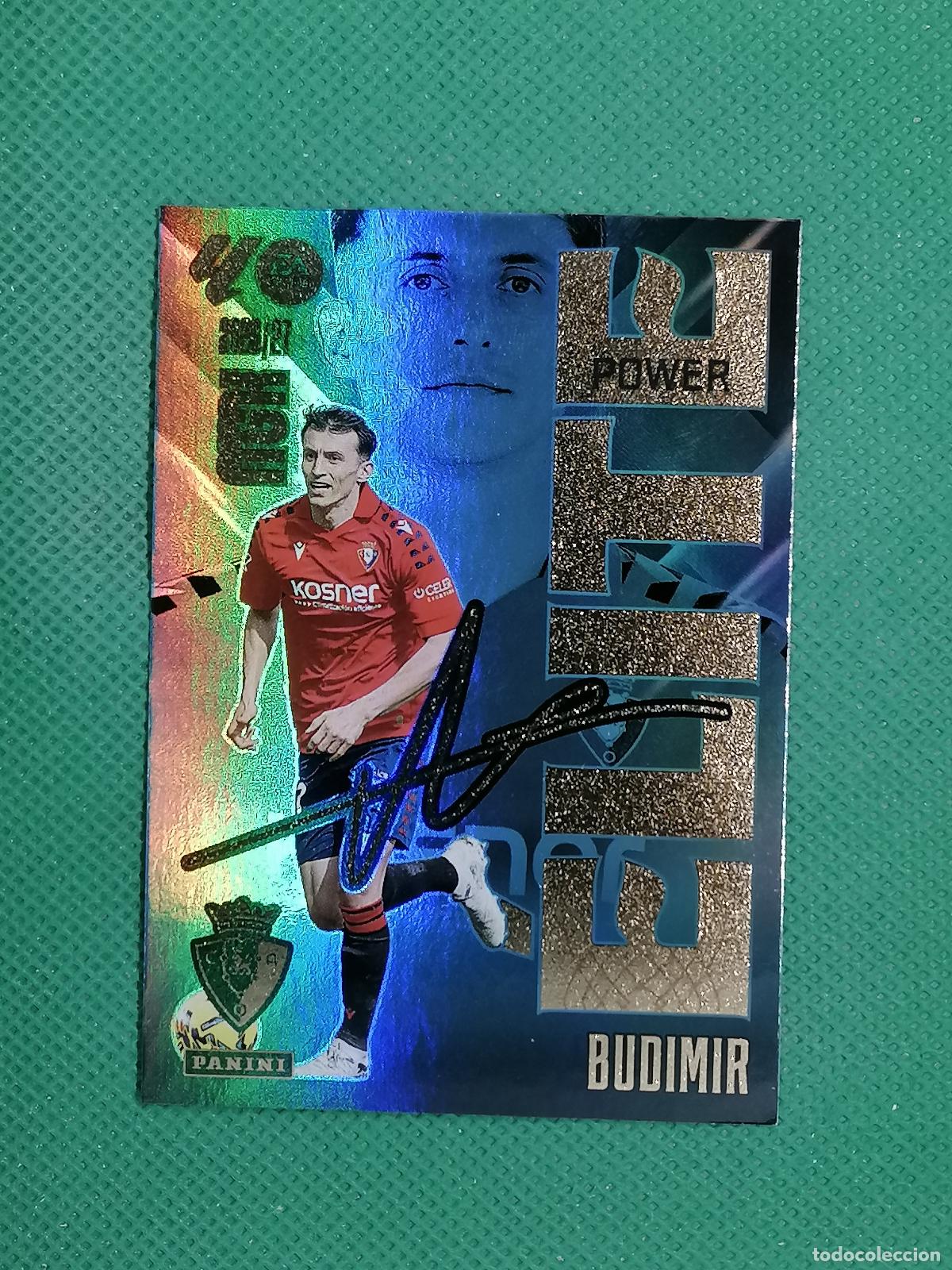 Cromos de f&uacute;tbol: 3 P 3P BUDIMIR OSASUNA ELITE POWER ⚽ MEGACRACKS LIGA 2026 2027 26 27 ⚽