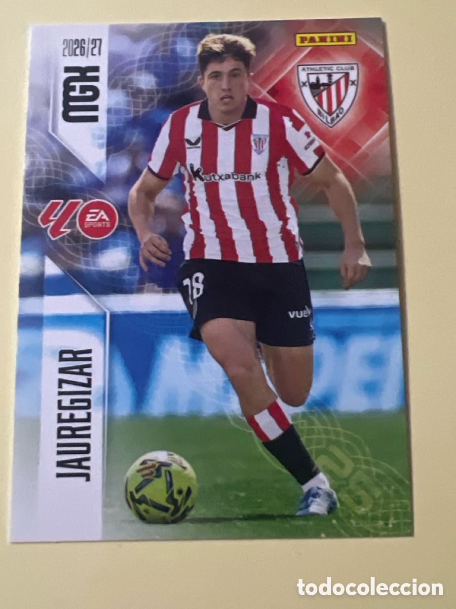 Cromos de Futebol: E41. 46 JAUREGIZAR - ATHLETIC CLUB BILBAO - FICHAS ALBUM MEGACRACKS 2026 2027 MGK 26 27