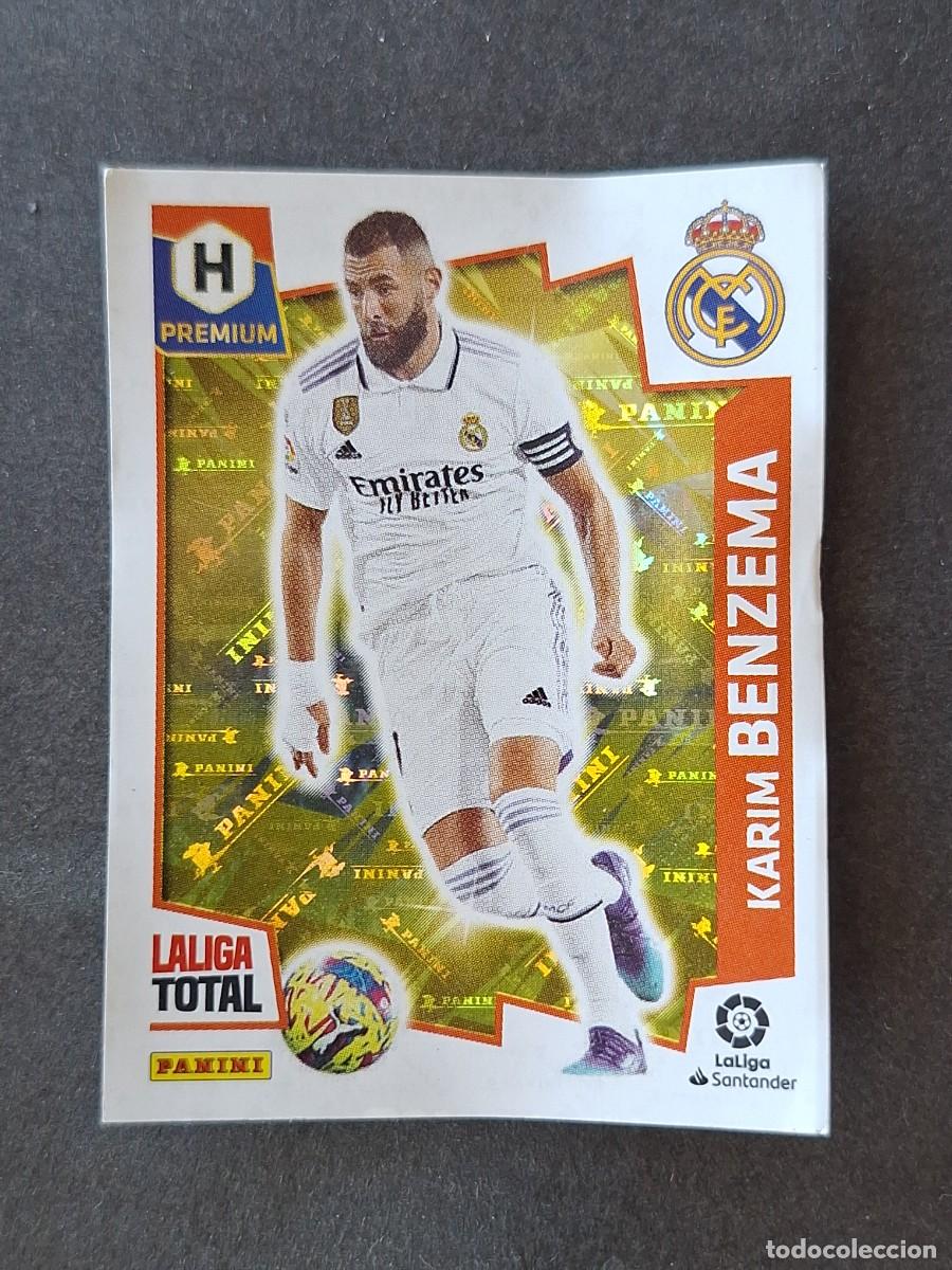 Cromos de Futebol: L2 BENZEMA REAL MADRID HEROES 444 PREMIUM PANINI LIGA TOTAL 2022 2023 22 23 SIN PEGAR NUNCA PEGADO