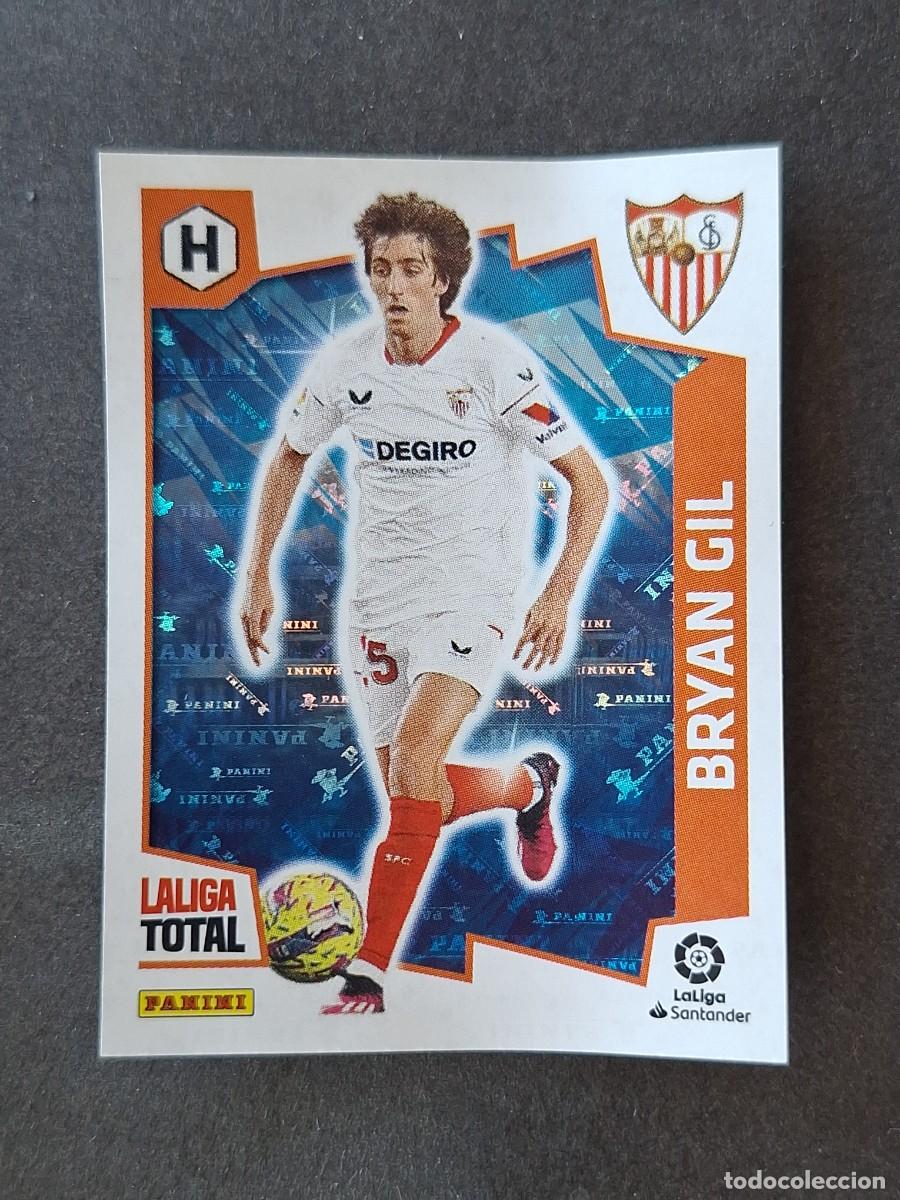 Cromos de f&uacute;tbol: L1 BRYAN GIL SEVILLA F. C. HEROES 445 PANINI LA LIGA TOTAL 2022 2023 22 23 SIN PEGAR NUNCA PEGADO