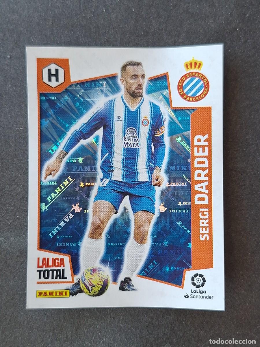 Cromos de f&uacute;tbol: L1 DARDER R. C. D. ESPA&Ntilde;OL HEROES PANINI LA LIGA TOTAL 2022 2023 22 23 SIN PEGAR NUNCA PEGADO
