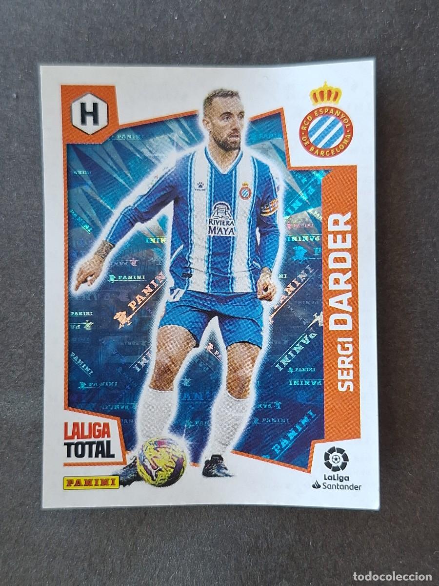 Cromos de f&uacute;tbol: L1 DARDER R. C. D. ESPA&Ntilde;OL HEROES PANINI LA LIGA TOTAL 2022 2023 22 23 SIN PEGAR NUNCA PEGADO