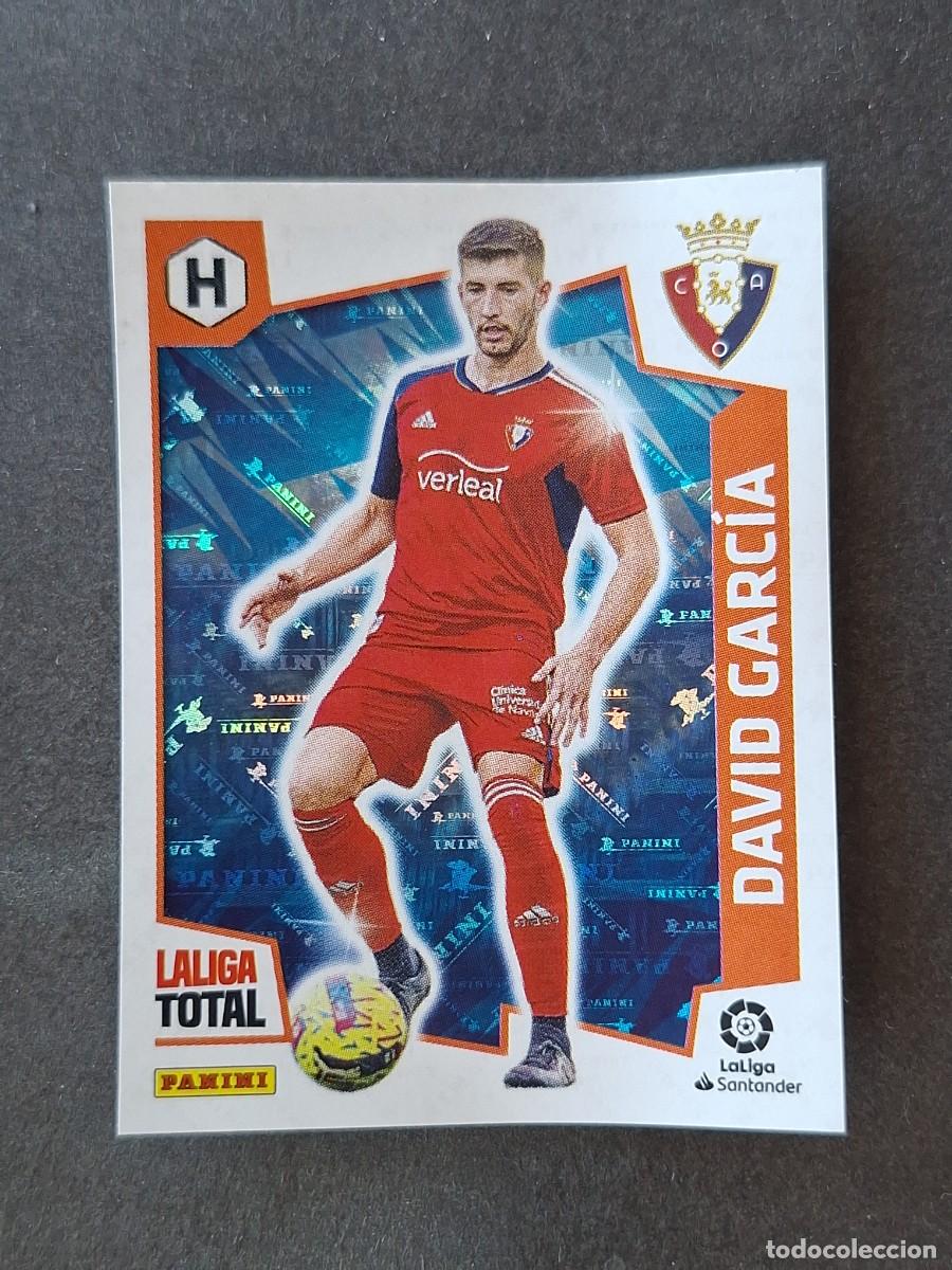 Cromos de f&uacute;tbol: L1 DAVID GARCIA C. A. OSASUNA HEROES 448 PANINI LA LIGA TOTAL 2022 2023 22 23 SIN PEGAR NUNCA PEGADO