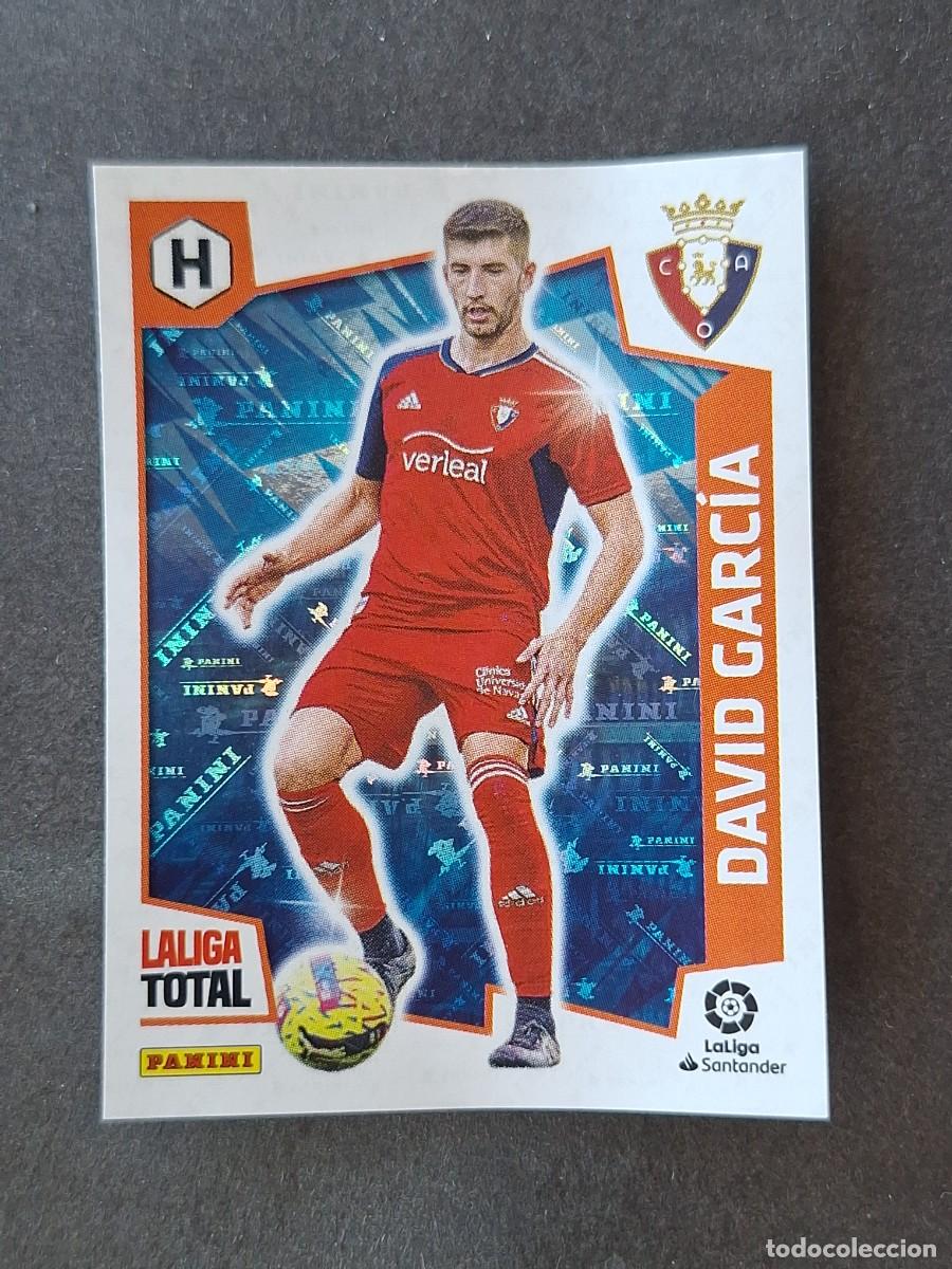 Cromos de f&uacute;tbol: L1 DAVID GARCIA C. A. OSASUNA HEROES 448 PANINI LA LIGA TOTAL 2022 2023 22 23 SIN PEGAR NUNCA PEGADO