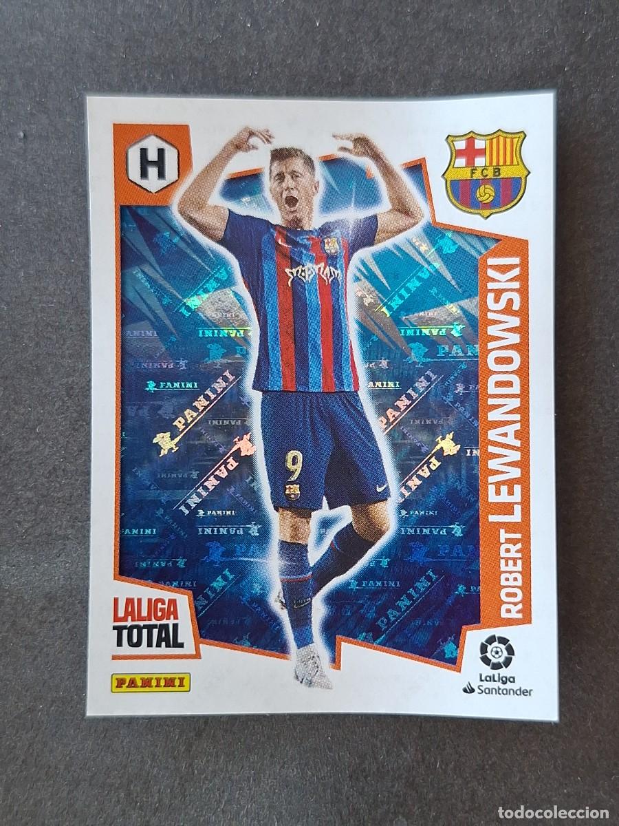 Cromos de Futebol: L2 LEWANDOWSKI F. C. BARCELONA HEROES 455 PANINI LA LIGA TOTAL 2022 2023 22 23 NUNCA PEGADO