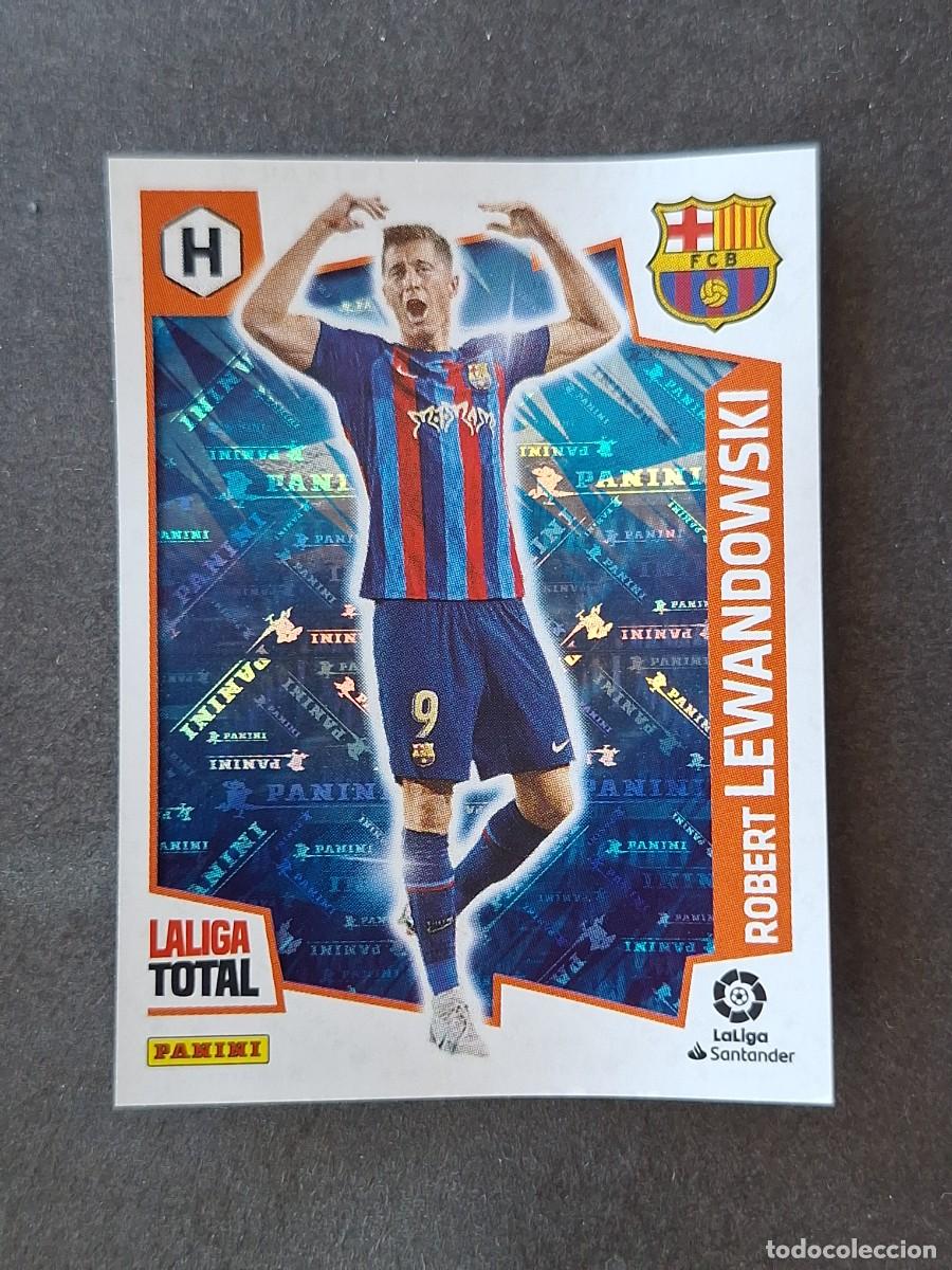 Cromos de Futebol: L2 LEWANDOWSKI F. C. BARCELONA HEROES 455 PANINI LA LIGA TOTAL 2022 2023 22 23 NUNCA PEGADO