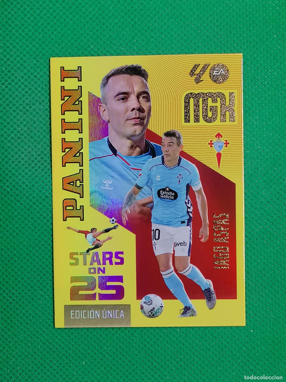 Cromos de Futebol: 444 IAGO ASPAS CELTA STARS ON 25 EDICION UNICA ⚽ MEGACRACKS LIGA 2026 2027 26 27 ⚽