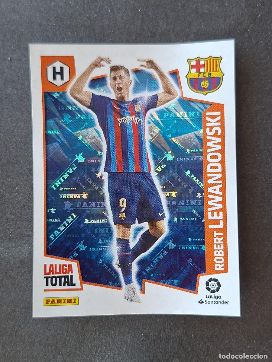 Cromos de Futebol: L2 LEWANDOWSKI F. C. BARCELONA HEROES 455 PANINI LA LIGA TOTAL 2022 2023 22 23 NUNCA PEGADO