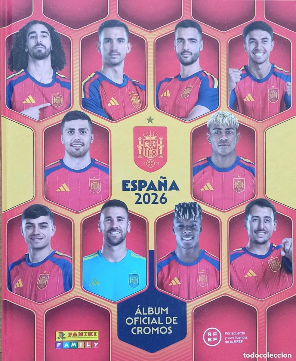 Cromos de f&uacute;tbol: &Aacute;LBUM DE CROMOS TOTALMENTE COMPLETO ESPA&Ntilde;A 2026 (CARREFOUR PANINI) // TOTALMENTE NUEVO //