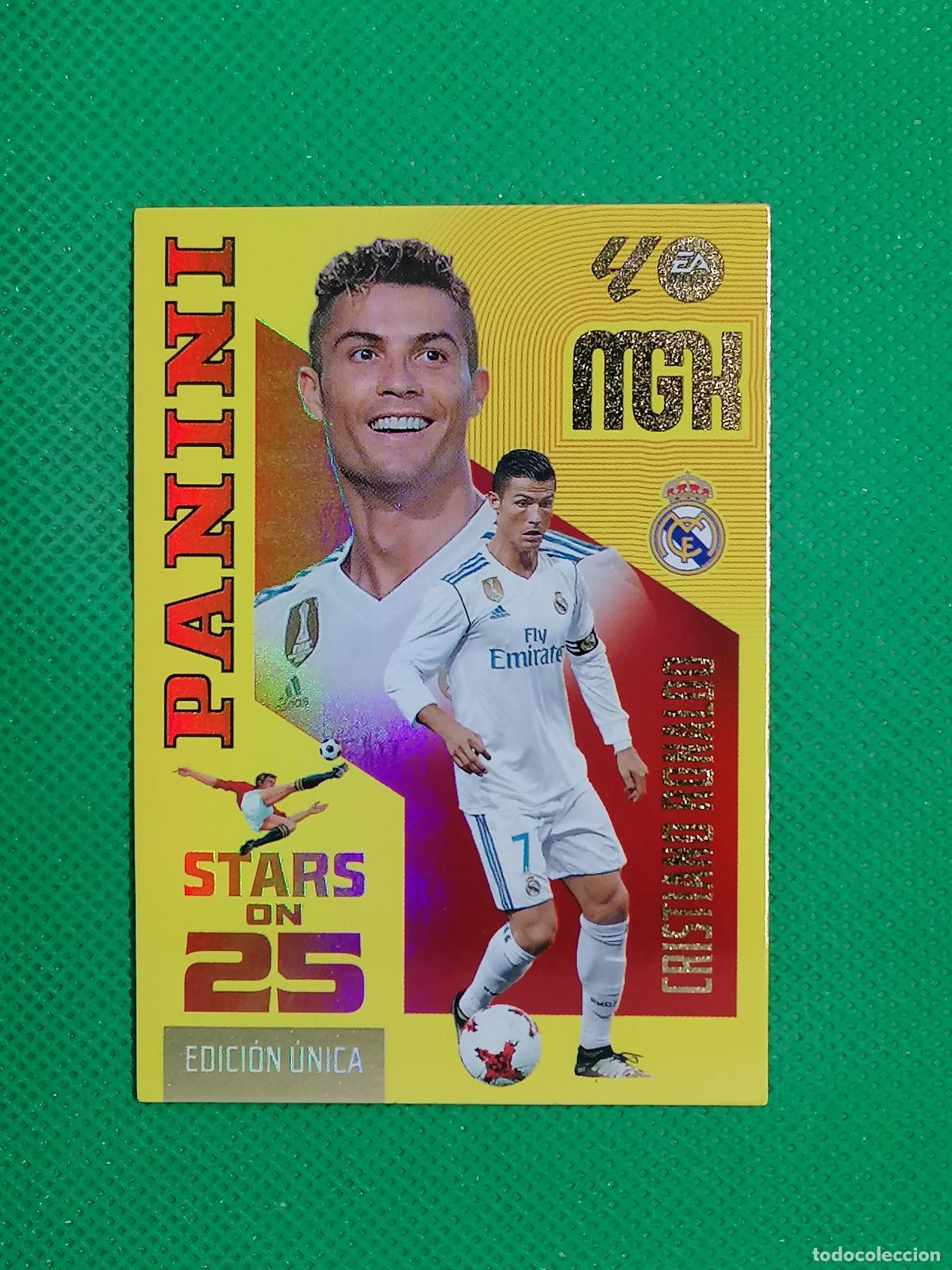 Cromos de f&uacute;tbol: 442 CRISTIANO RONALDO REAL MADRID STARS ON 25 EDICION UNICA ⚽ MEGACRACKS LIGA 2026 2027 26 27 ⚽