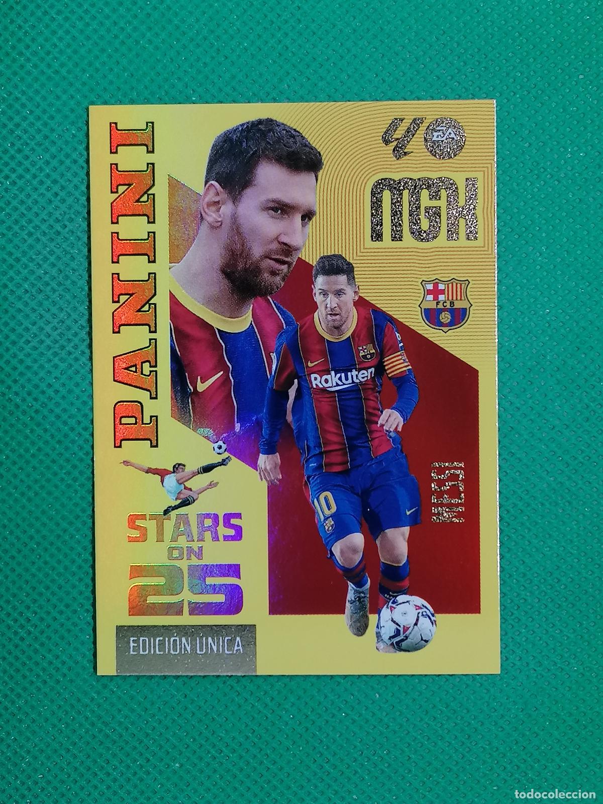 Cromos de f&uacute;tbol: 440 MESSI BARCELONA STARS ON 25 EDICION UNICA ⚽ MEGACRACKS LIGA 2026 2027 26 27 ⚽