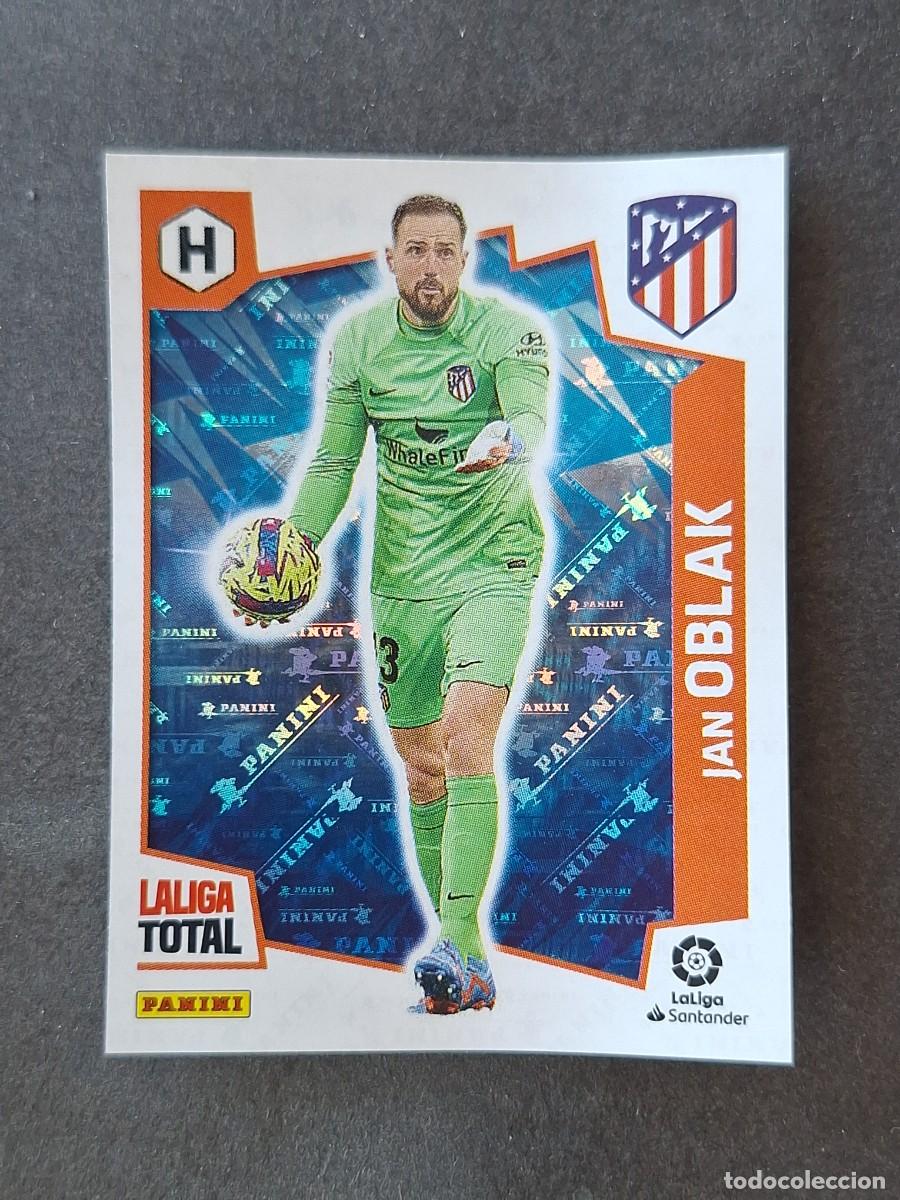Cromos de f&uacute;tbol: L2 OBLAK ATLETICO DE MADRID HEROES 458 PANINI LA LIGA TOTAL 2022 2023 22 23 NUNCA PEGADO