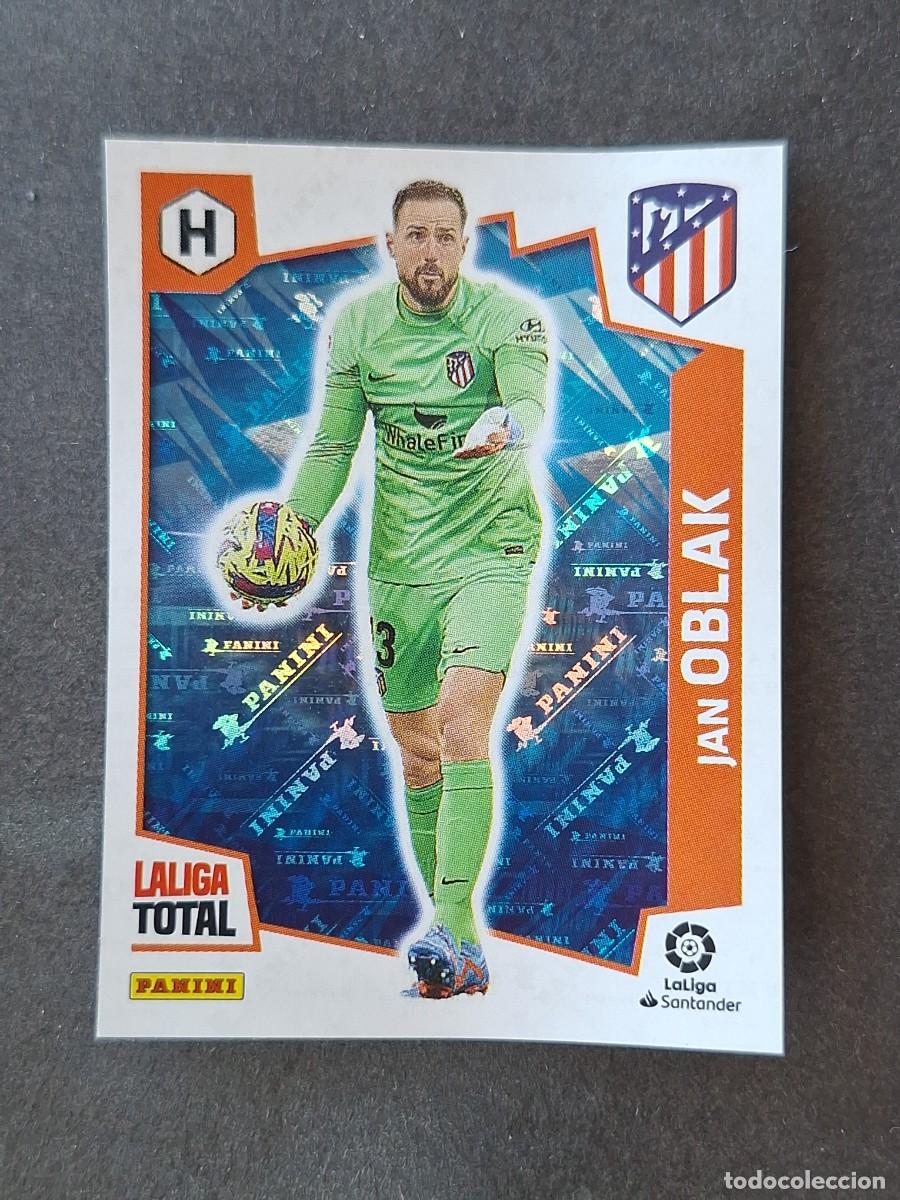 Cromos de f&uacute;tbol: L2 OBLAK ATLETICO DE MADRID HEROES 458 PANINI LA LIGA TOTAL 2022 2023 22 23 NUNCA PEGADO