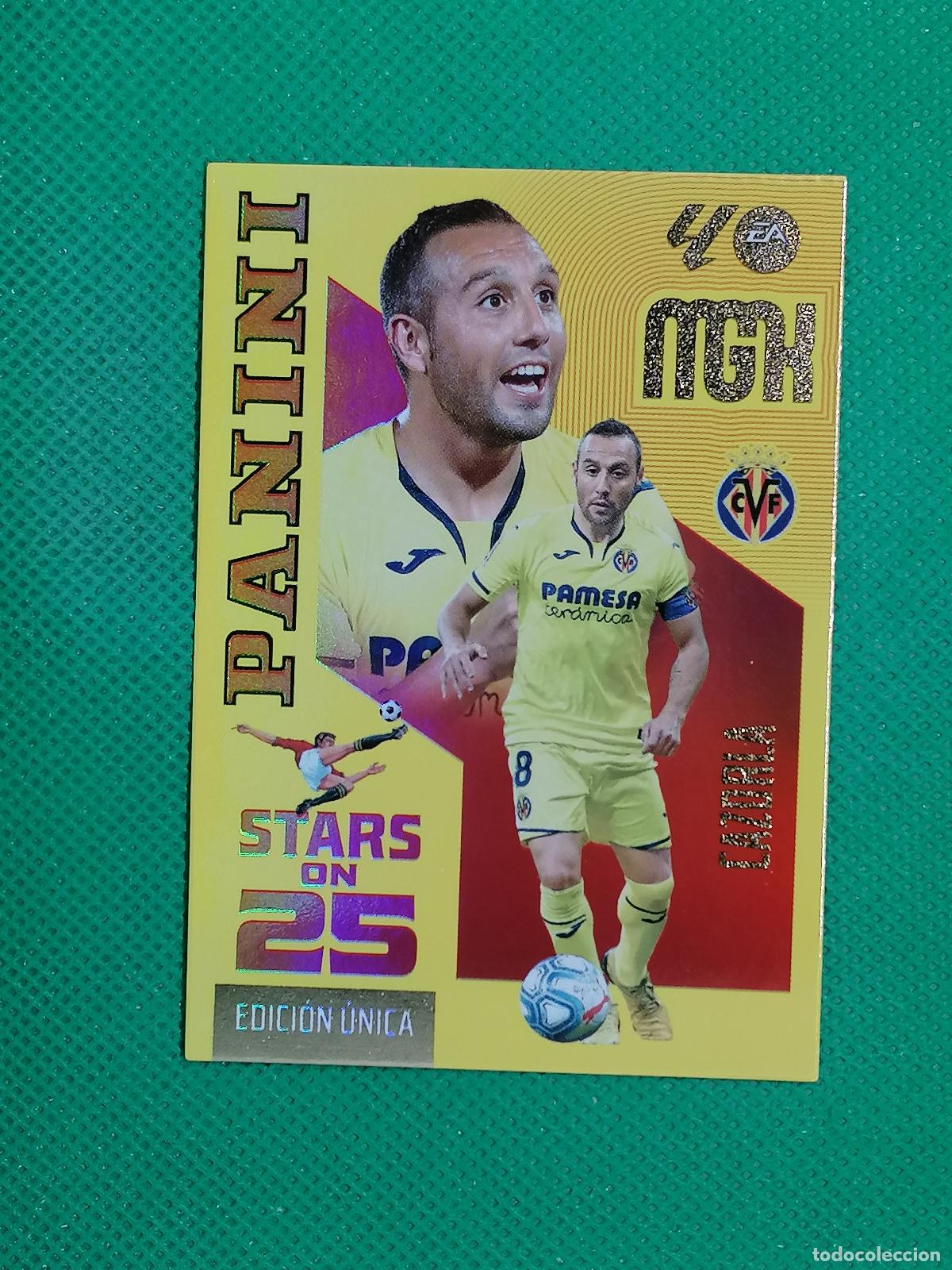Cromos de f&uacute;tbol: 438 CAZORLA VILLARREAL STARS ON 25 EDICION UNICA ⚽ MEGACRACKS LIGA 2026 2027 26 27 ⚽